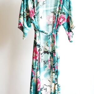 Floral Kimono Dress